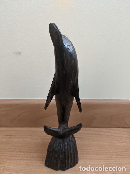 Collectionnisme: FIGURA DELF&Iacute;N DE MADERA