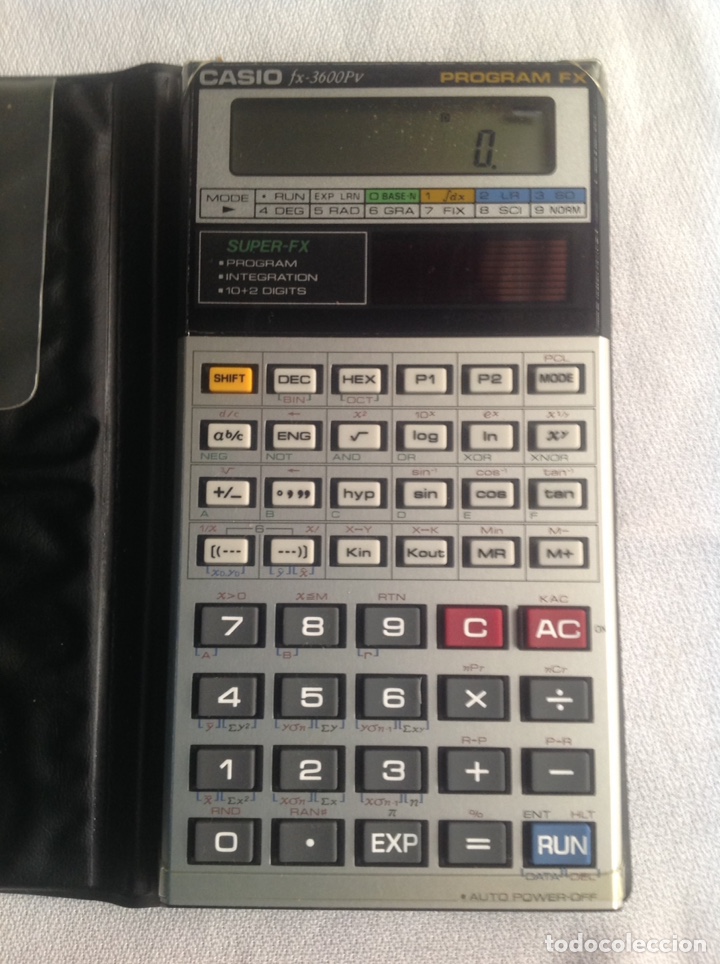 Coleccionismo: CALCULADORA CASIO FX-3600Pv, PROGRAM FX, FUNCIONANDO - Foto 3