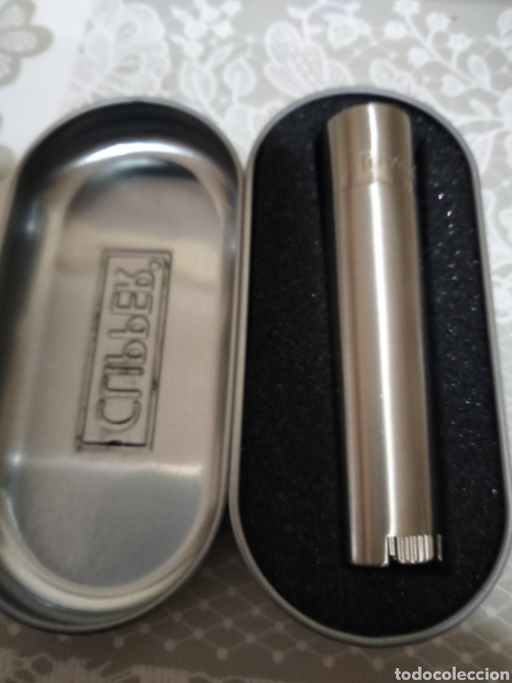 Coleccionismo: Mechero Clipper plateado - Foto 2