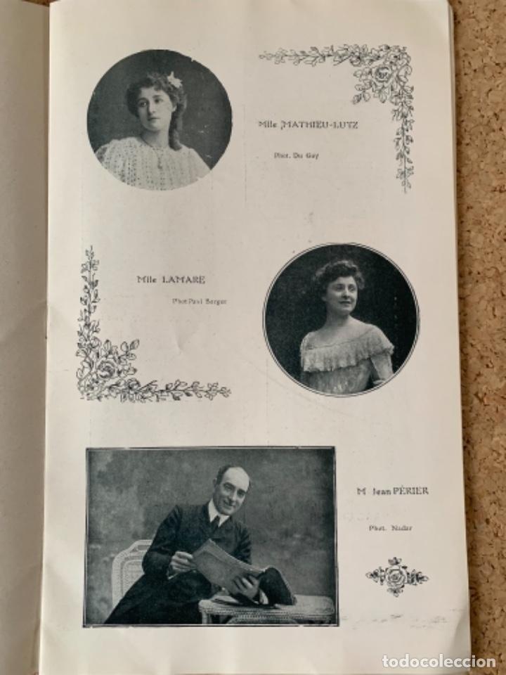 Coleccionismo: Programa de mano del Theatre National de l&rsquo;Op&eacute;ra-Comique 1908 - Foto 5