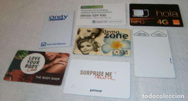 Coleccionismo: coleccion siete tarjetas variadas - Foto 1