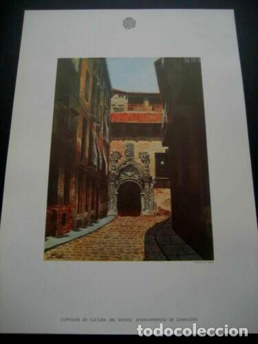 Colecionismo: Ambrosio Ruste: CALLE DE LA YEDRA. Zaragoza