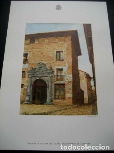 Coleccionismo: Ambrosio Ruste: PALACIO DE PALAFOX. Zaragoza - Foto 1