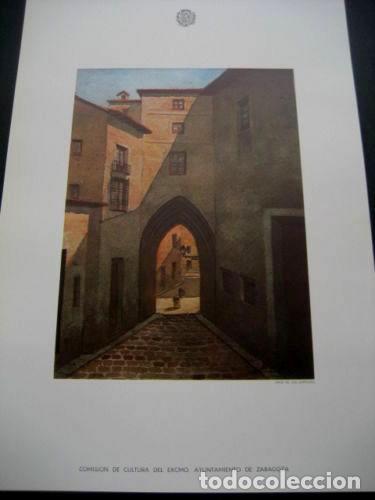 Coleccionismo: Ambrosio Ruste: ARCO DE LOS CARTUJOS. Zaragoza - Foto 1