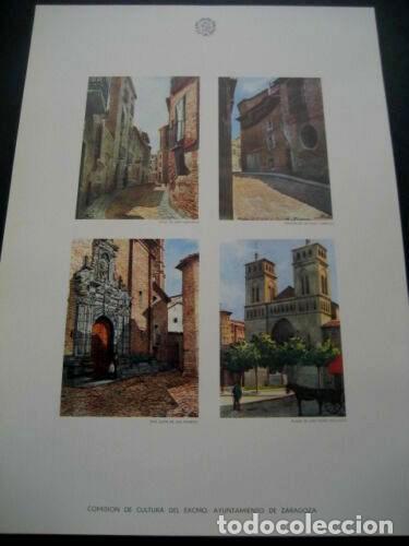 Sammelleidenschaft Papier: A. Ruste: CALLES SAN ILDEFONSO Y CARRILLO, SAN JUAN DE LOS PANETES, PLAZA SAN PEDRO NOLASCO Zaragoza