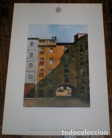 Coleccionismo: Ambrosio Ruste: ARCO DE SAN ROQUE. Zaragoza - Foto 1