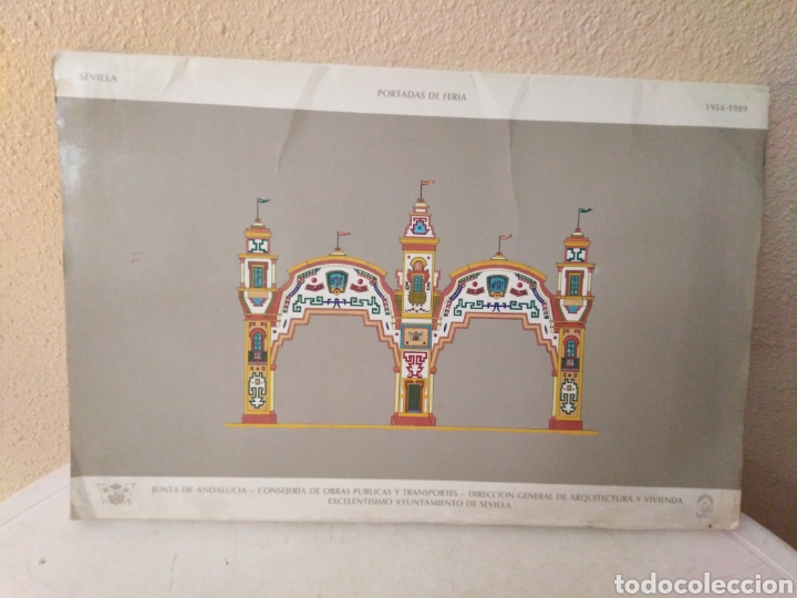 Collectionnisme: PORTADAS DE FERIA (de Sevilla Capital)Carpeta con 30 l&aacute;minas+libreto explicatorio(leer descripci&oacute;n)