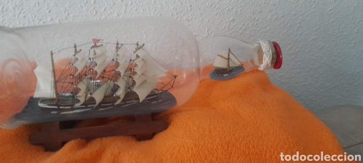 Coleccionismo: Botella con barco - Foto 2