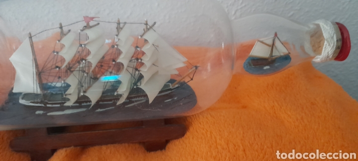 Coleccionismo: Botella con barco - Foto 3