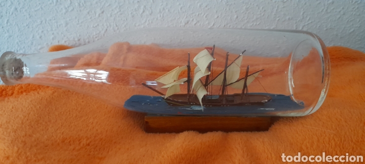 Coleccionismo: Botella con barco - Foto 3