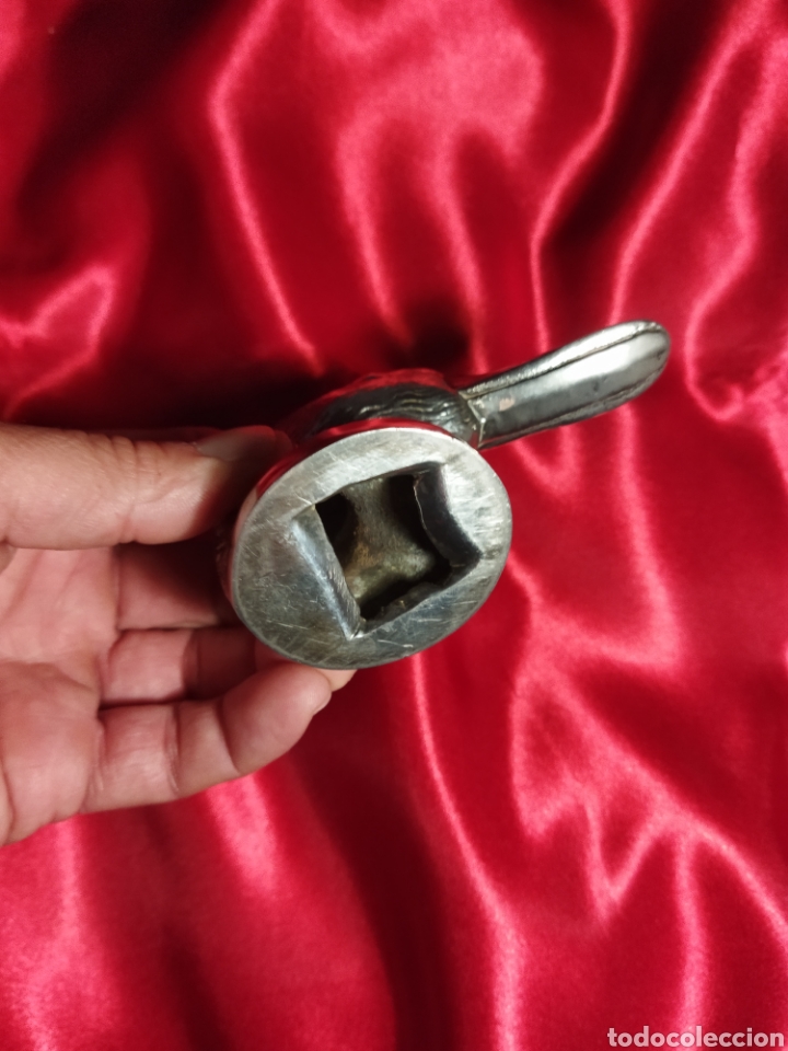 Coleccionismo: Abridor ba&ntilde;o de plata - Foto 2
