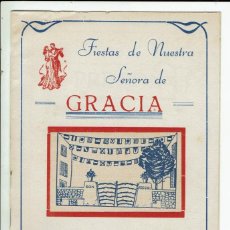 Coleccionismo: FIESTAS DE NUESTRA SEÑORA DE GRACIA ”SON ARRAVAL” MAHÓN. MENORCA. 1955. (1.8). Lote 335179298