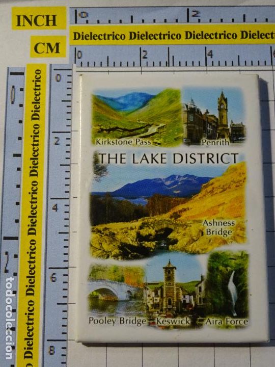 Sammeln: IM&Aacute;N DE NEVERA. SOUVENIR RECUERDO TURISMO. THE LAKE DISTRICT INGLATERRA KIRKSTORNE PENRITH KESWICK
