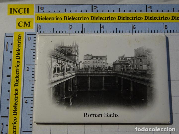 Coleccionismo: IM&Aacute;N DE NEVERA. SOUVENIR RECUERDO TURISMO. ROMAN BATHS INGLATERRA