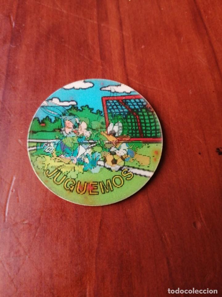 Coleccionismo: MATUTANO - MAGIC TAZO - N&ordm; 129- 2 PUNTOS -JUGUEMOS- HOLOGRAFICO