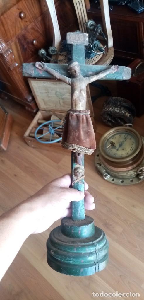 Coleccionismo: Cruz colonial - Foto 1