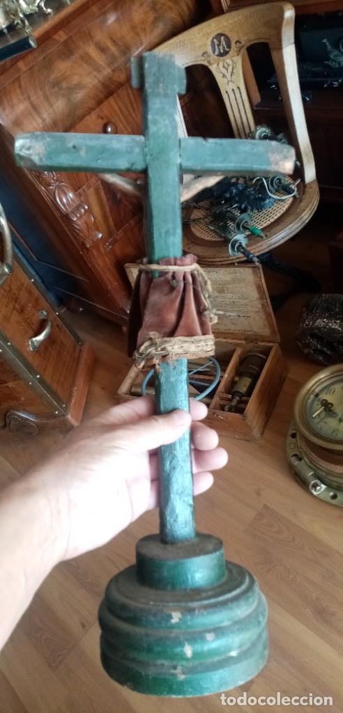 Coleccionismo: Cruz colonial - Foto 2