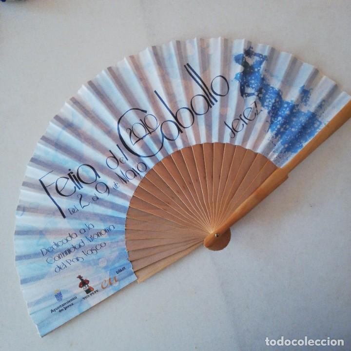 Coleccionismo: Abanico feria del caballo Jerez 2010 dedicada al Pa&iacute;s Vasco