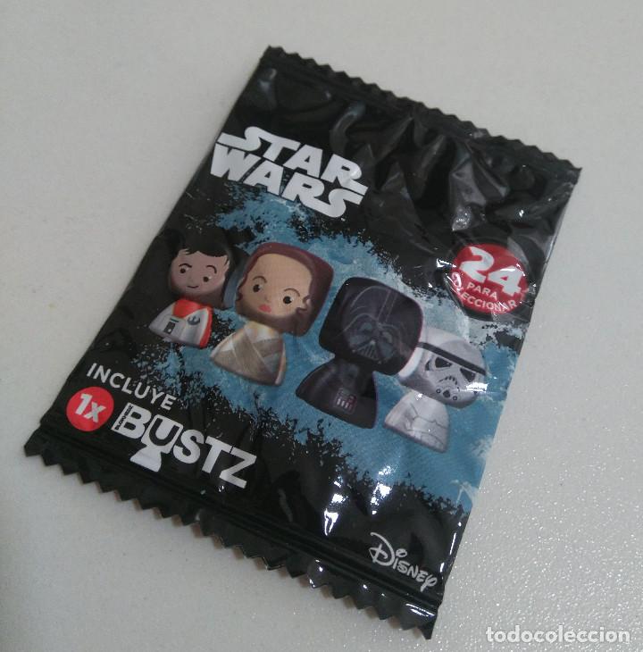 Coleccionismo: sobre carrefour star wars vacio bustz guerra galaxias promocional