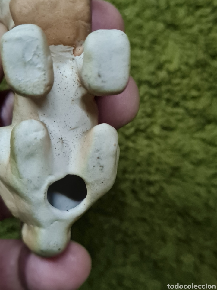 Coleccionismo: Perro de biscuit,antiguo - Foto 4
