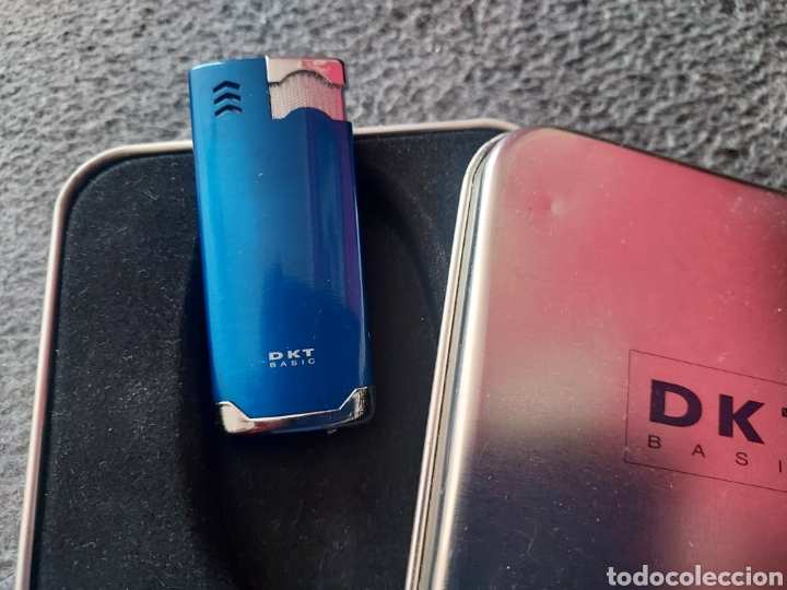 Coleccionismo: Encendedor marca DKT sin usar, en su caja original - Foto 2