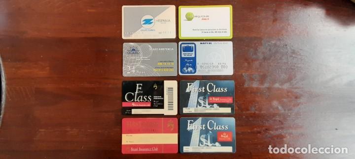 Collezionismo: Una tarjeta de socio de entidad aseguradora Zurich Hispania, ocho modelos a elegir