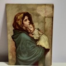 Coleccionismo: PEQUEÑO CUADRO DE LA VIRGEN MARIA Y EL NIÑO JESUS. ALTURA 23 CM.