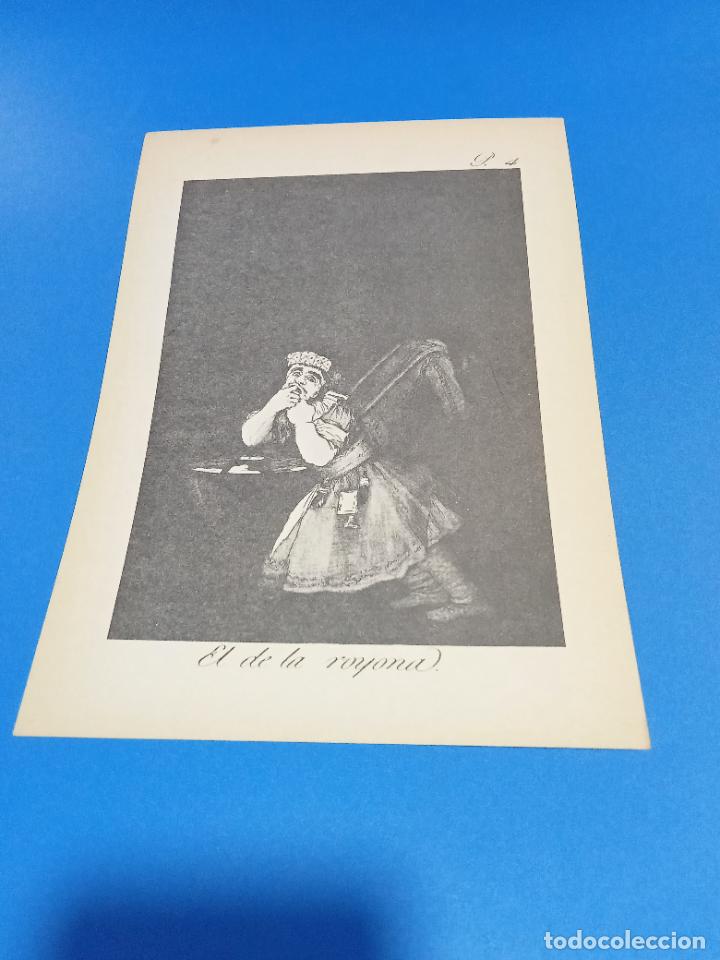 Collezionismo: LAMINA. LOS CAPRICHOS DE GOYA. N&ordm; 4. EL DE LA ROYONA. 17 X 24 CM