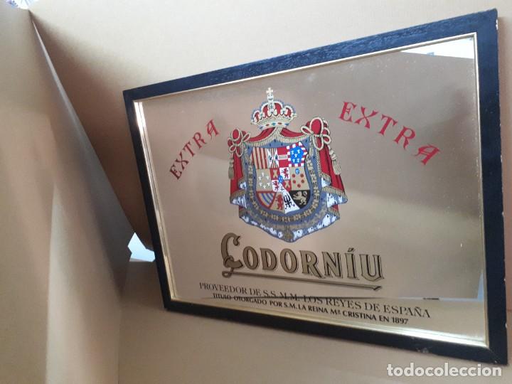 Coleccionismo: Espejo Codorniu extra. Mide (60x44)cms - Foto 1