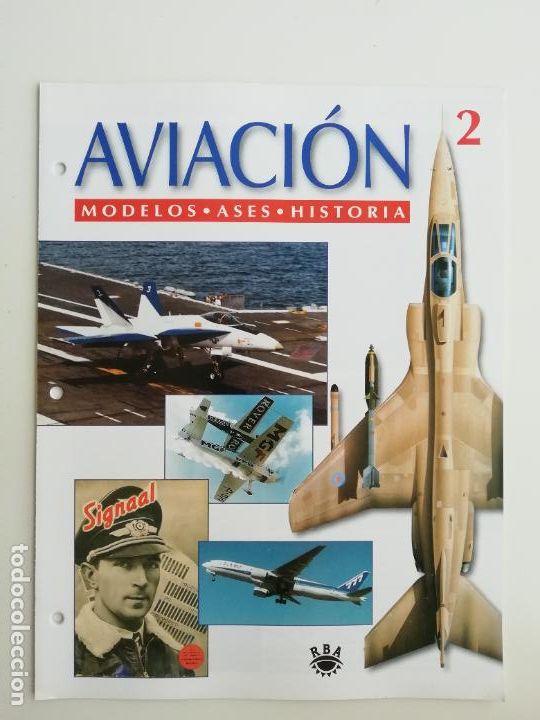Coleccionismo: Aviaci&oacute;n Modelos Ases Historia Coleccionable Fasc&iacute;culo N&ordm; 2 RBA
