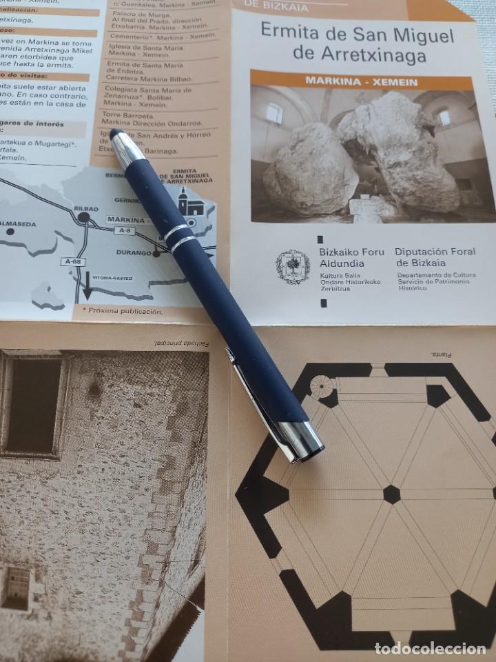 Coleccionismo: MARKINA-XEMEIN, ERMITA DE SAN MIGUEL DE ARETXINAGA. FICHA PATRIMONIO HISTORICO DE BIZKAIA