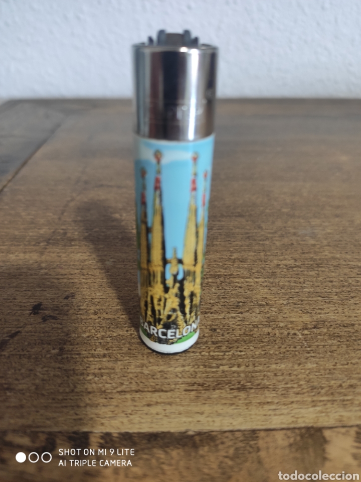 Coleccionismo: Mechero Clipper Barcelona