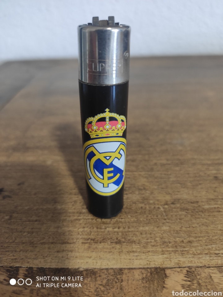 Coleccionismo: Mechero Clipper real Madrid