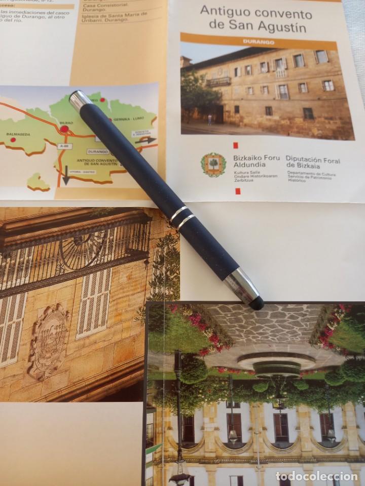 Coleccionismo: DURANGO., ANTIGUO CONVENTO DE SAN AGUSTIN. FICHA PATRIMONIO HISTORICO DE BIZKAIA