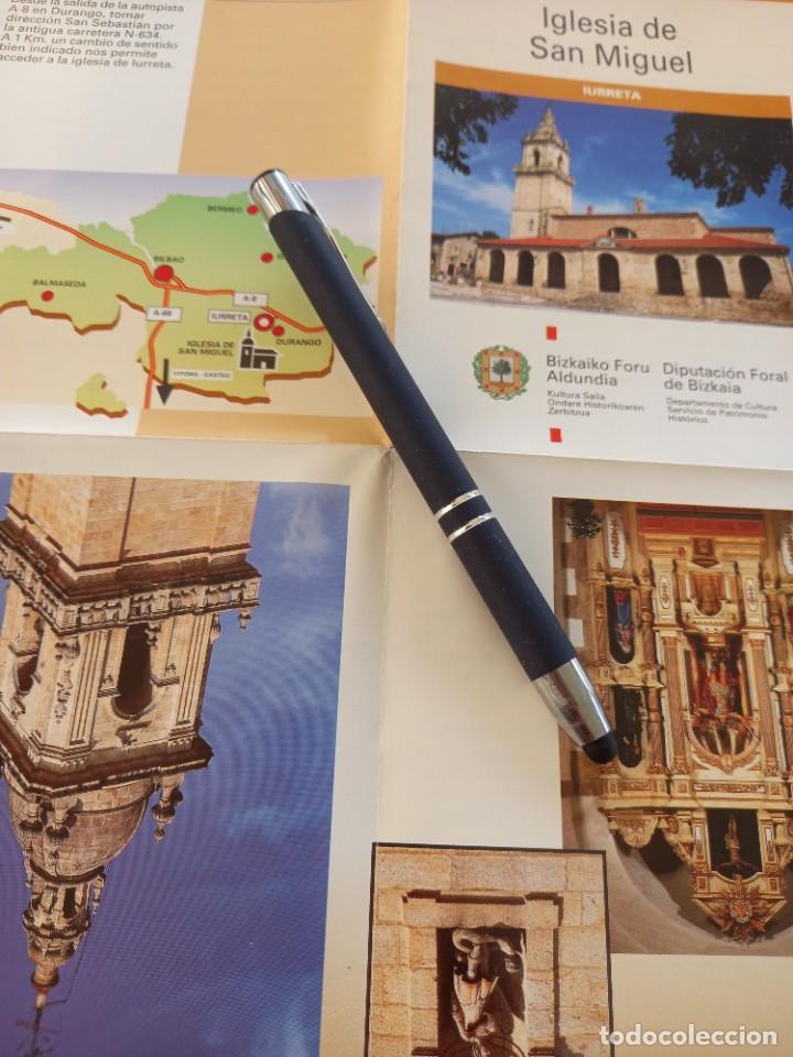 Coleccionismo: IURRETA, IGLESIA DE SAN MIGUEL. FICHA PATRIMONIO HISTORICO DE BIZKAIA