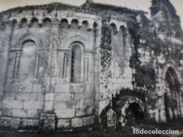 Sammelleidenschaft Papier: SAN PEDRO DE MOSTEIRO PONTEVEDRA ANTIGUA LAMINA HUECOGRABADO