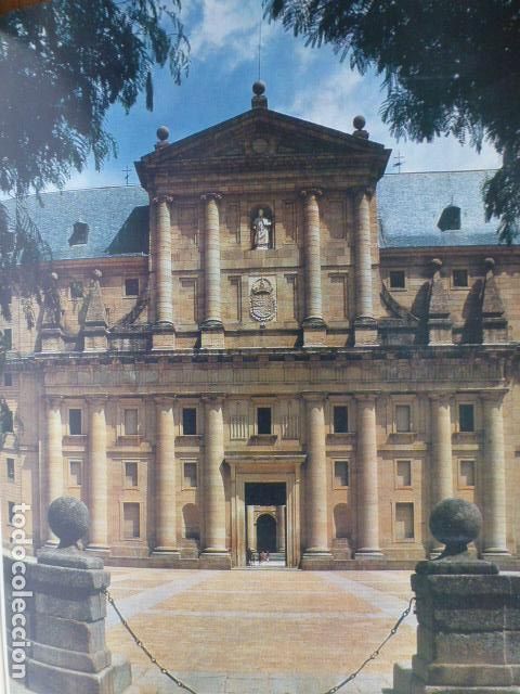 Coleccionismo: REAL MONASTERIO DE EL ESCORIAL MADRID ANTIGUO HUECOGRABADO