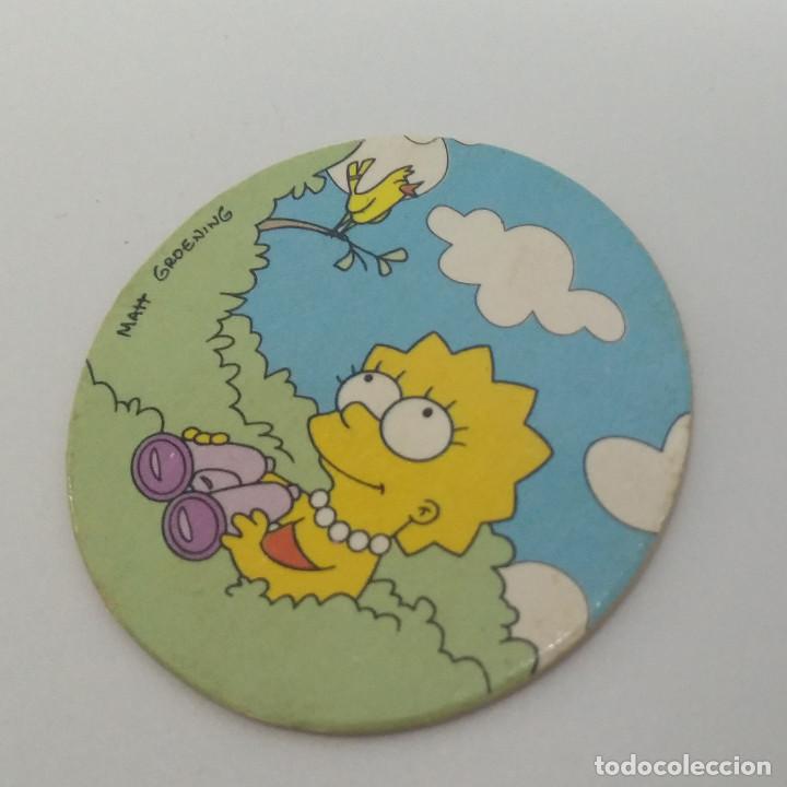 Coleccionismo: TAZO SIMPSONS MAGIC BOX CAPS SIMPSON POG SIMPSONS CAPS cap lisa 66 066 prismaticos ave