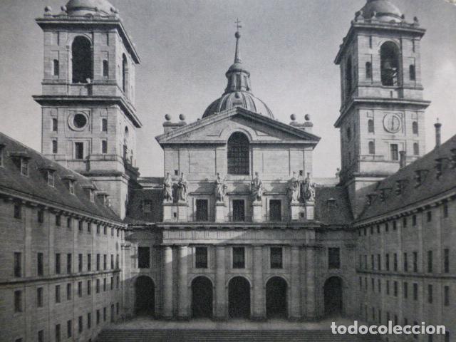Collecting paper: EL ESCORIAL MADRID ANTIGUO HUECOGRABADO