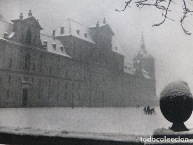 Coleccionismo: EL ESCORIAL MADRID ANTIGUO HUECOGRABADO