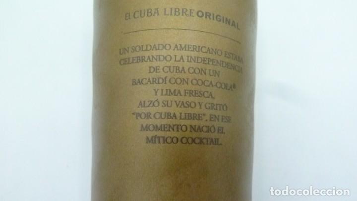 Coleccionismo: Vaso met&aacute;lico Ron Bacard&iacute; - Foto 3