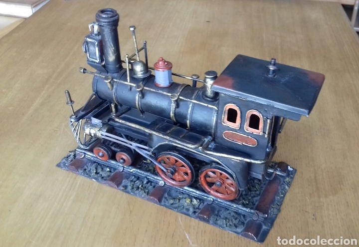 Coleccionismo: MAQUINA DE VAPOR DE METAL
