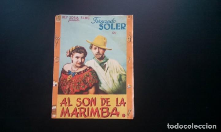 Coleccionismo: PROGRAMA DE MANO DE CINE DOBLE &rdquo;AL SON DE LA BIMBA&rdquo; , - Foto 2