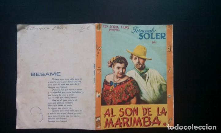 Coleccionismo: PROGRAMA DE MANO DE CINE DOBLE &rdquo;AL SON DE LA BIMBA&rdquo; , - Foto 5