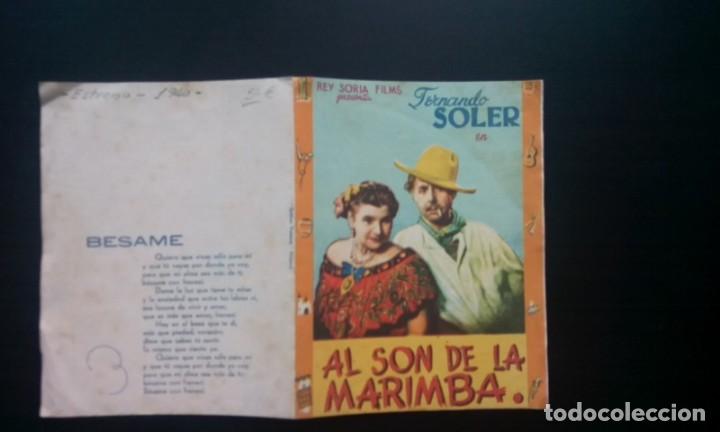 Coleccionismo: PROGRAMA DE MANO DE CINE DOBLE &rdquo;AL SON DE LA BIMBA&rdquo; , - Foto 6