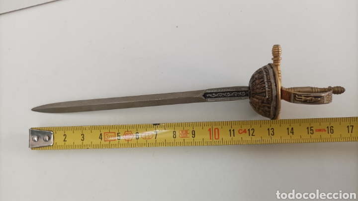 Coleccionismo: Espada peque&ntilde;a abrecartas - Foto 4