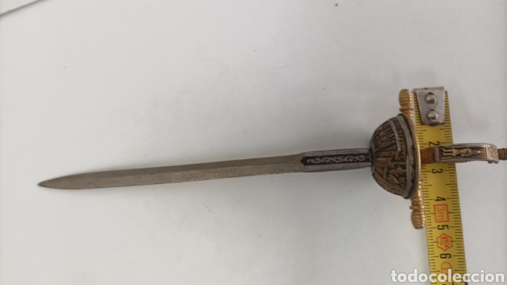 Coleccionismo: Espada peque&ntilde;a abrecartas - Foto 7