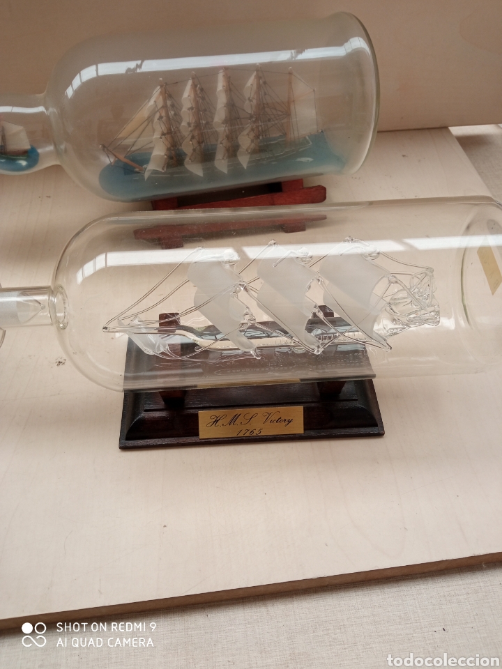 Coleccionismo: Colecci&oacute;n 5 barcos en botella - Foto 11