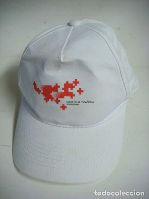 Coleccionismo: GORRA DE LA CRUZ ROJA ESPA&Ntilde;OLA 150 ANIVERSARIO COLOR BLANCO,(&)
