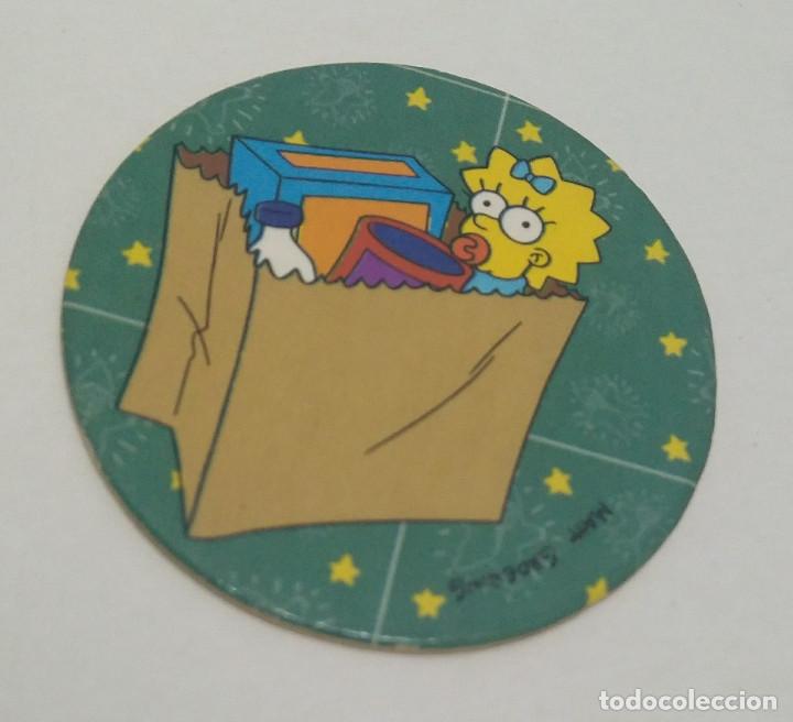 Coleccionismo: TAZO SIMPSONS MAGIC BOX CAPS SIMPSON POG SIMPSONS CAPS cap MAggie 01 1